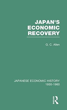 portada Japans Econ Recovery v 1 (Japanese Economic History, 1930-1960, v 1) (en Inglés)