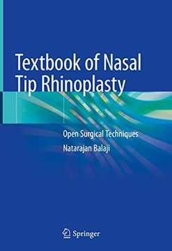 portada Textbook of Nasal Tip Rhinoplasty: Open Surgical Techniques (in English)