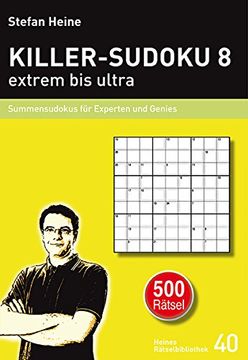 portada KILLER-SUDOKU 8 - extrem bis ultra: Summensudokus für Experten und Genies (en Alemán)
