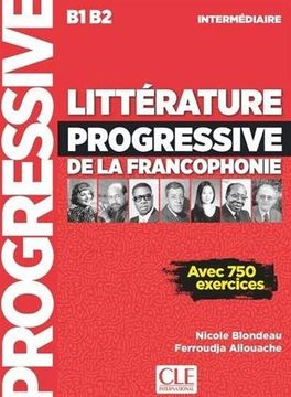 portada Litterature Progressive de la Francophonie: Livre b1