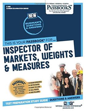 portada Inspector of Markets, Weights & Measures (en Inglés)