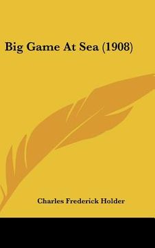 portada big game at sea (1908)