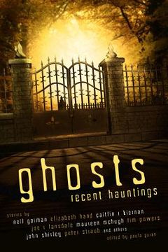 portada ghosts: recent hauntings