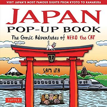 portada Japan Pop-Up Book: The Comic Adventures of Neko the cat (en Inglés)