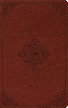 portada ESV Large Print Value Thinline Bible (TruTone, Tan, Ornament Design)