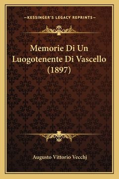 portada Memorie Di Un Luogotenente Di Vascello (1897) (in Italian)