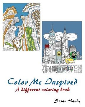 portada Color Me Inspired: a different coloring book (en Inglés)