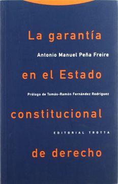 portada La Garantía en el Estado Constitucional de Derecho