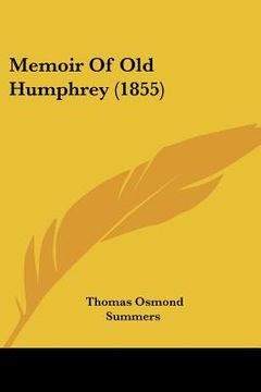 portada memoir of old humphrey (1855) (in English)