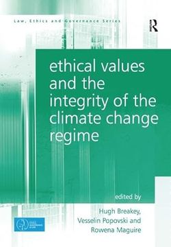 portada Ethical Values and the Integrity of the Climate Change Regime