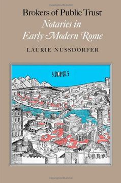 portada Brokers of Public Trust: Notaries in Early Modern Rome (en Inglés)