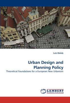 portada urban design and planning policy (en Inglés)