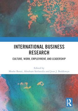portada International Business Research (en Inglés)