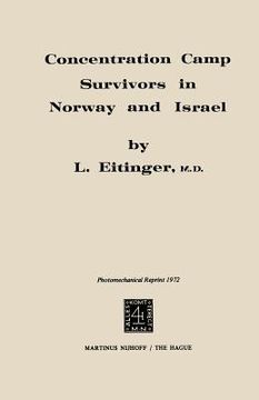 portada Concentration Camp Survivors in Norway and Israel (en Inglés)