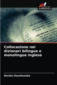 portada Collocazione nei dizionari bilingue e monolingue inglese (en Italiano)