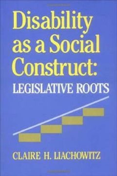 portada Disability as a Social Construct: Legislative Roots (en Inglés)