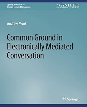 portada Common Ground in Electronically Mediated Conversation (en Inglés)