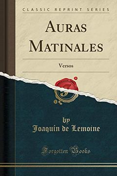 portada Auras Matinales: Versos (Classic Reprint)