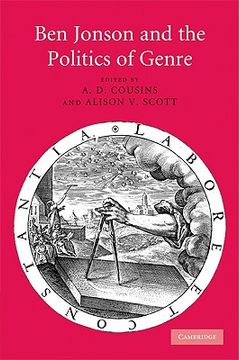portada Ben Jonson and the Politics of Genre (in English)