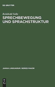 portada Sprechbewegung und Sprachstruktur (en Alemán)