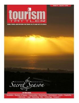 portada Tourism Tattler Issue 1 2018: News, Views, and Reviews for Travel in, to and out of Africa. (en Inglés)
