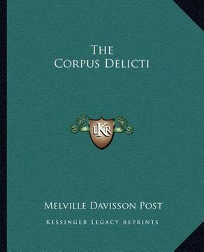 portada the corpus delicti (en Inglés)