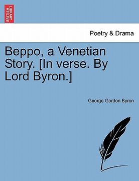 portada beppo, a venetian story. [in verse. by lord byron.]