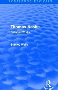 portada Thomas Nashe (Routledge Revivals): Selected Works (en Inglés)