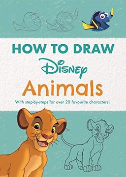 portada Disney how to Draw Animals 