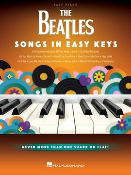 portada The Beatles: Songs in Easy Keys - Easy Piano Songbook with 24 Favorites