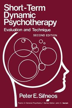 portada Short-Term Dynamic Psychotherapy: Evaluation and Technique (en Inglés)