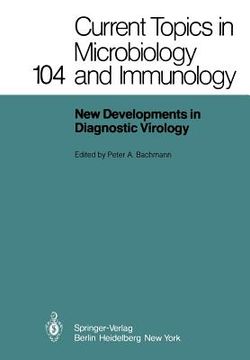 portada new developments in diagnostic virology (en Inglés)