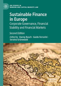 portada Sustainable Finance in Europe: Corporate Governance, Financial Stability and Financial Markets (en Inglés)