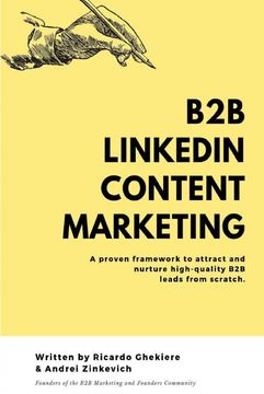 portada B2b Linkedin Content Marketing (en Inglés)