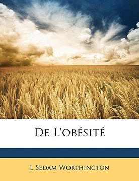 portada de l'Obésité (en Francés)