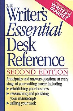portada the writer's essential desk reference (in English)