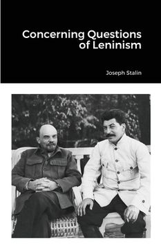 portada Concerning Questions of Leninism (in English)
