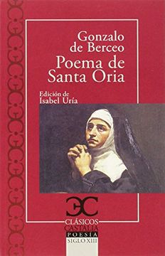 portada Poema De Santa Oria (Clasicos Castalia)