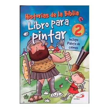 portada Historias de la Biblia 2. Libro Para Pintar (in Spanish)