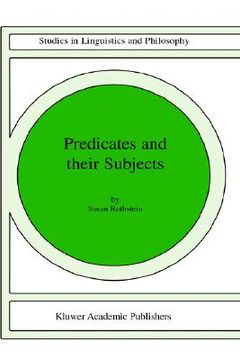 portada predicates and their subjects (en Inglés)