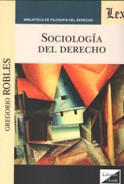 portada Sociologia del Derecho (Robles) (in Spanish)