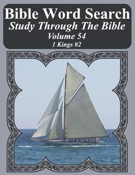 portada Bible Word Search Study Through The Bible: Volume 54 1 Kings #2 (en Inglés)