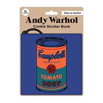 portada Andy Warhol Crinkle Fabric Stroller Book 