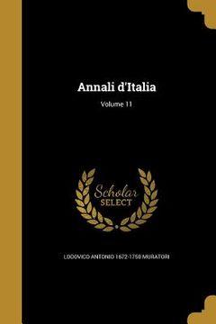 portada Annali d'Italia; Volume 11 (in Italian)