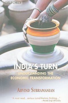portada india's turn: understanding the economic transformation (in English)