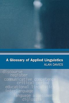portada a glossary of applied linguistics (en Inglés)