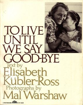 portada To Live Until we say Good-Bye (in English)