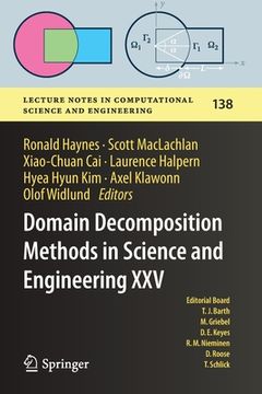 portada Domain Decomposition Methods in Science and Engineering XXV (en Inglés)