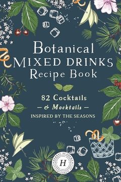 portada Botanical Mixed Drinks Recipe Book (en Inglés)