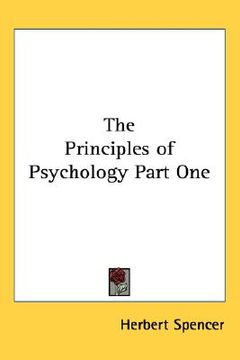portada the principles of psychology part one (in English)